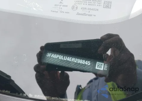 2014 Ford Fusion Se Hybrid из США, поврежденный, VIN 3FA6P0LU4ER298845